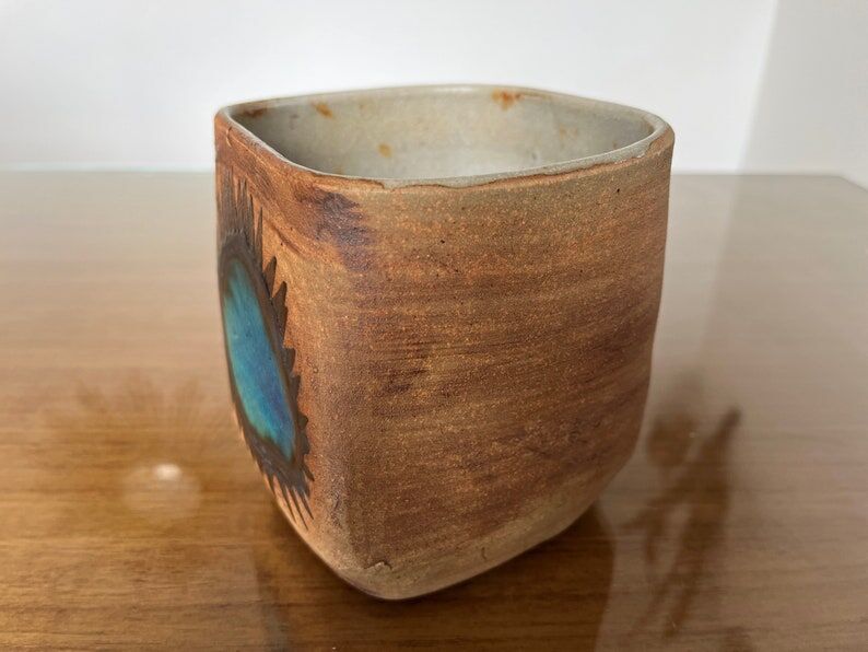 Pot cover " Pottery of the Dove " Vallauris years 50 60