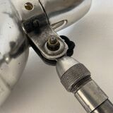 Old industrial wall light with counterweight.