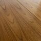 Table de repas scandinave en palissandre clair des années 60