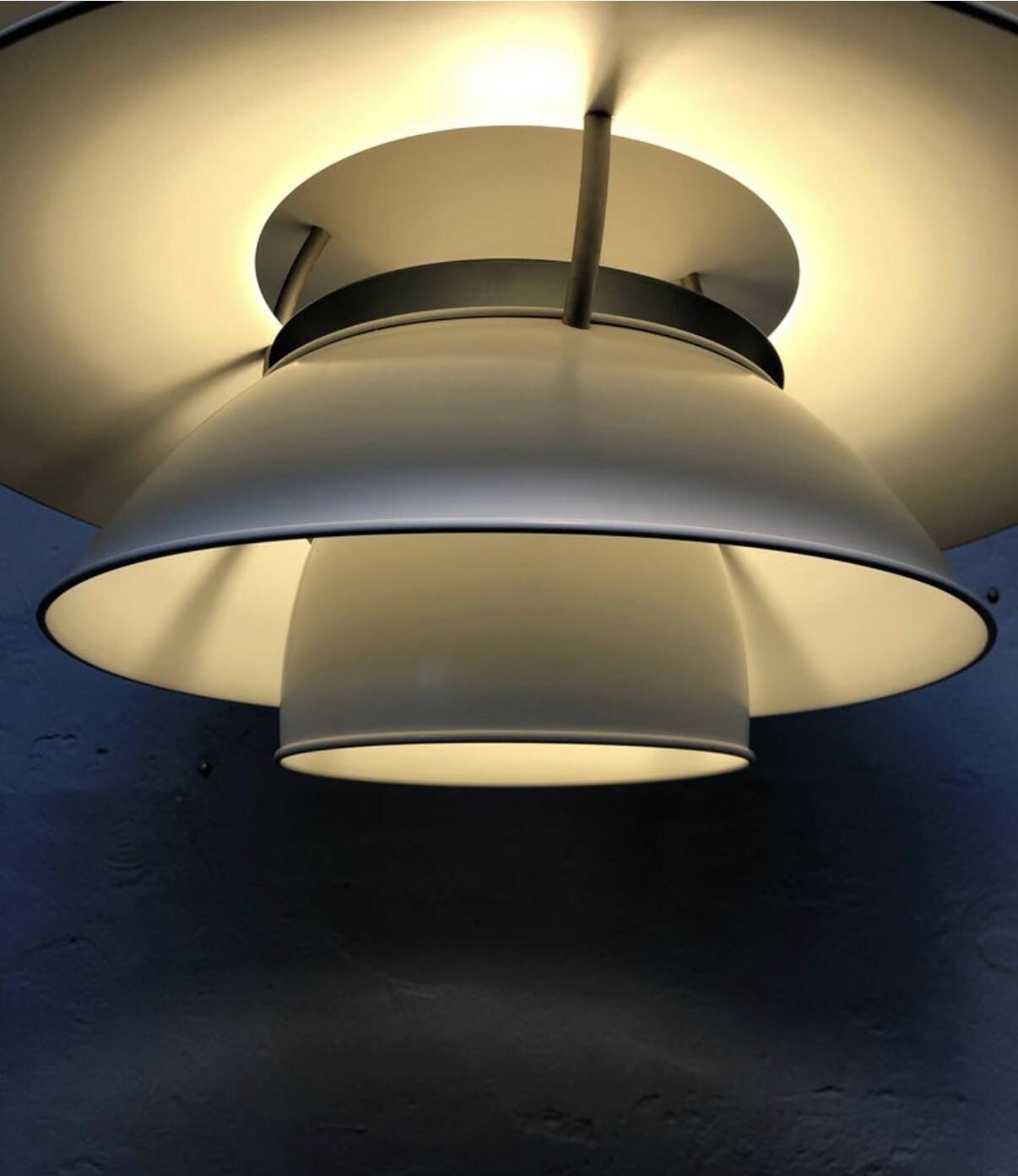 Iconic vintage large P. Henningsen PH6 1/2 - 6 Charlottenborg chandelier