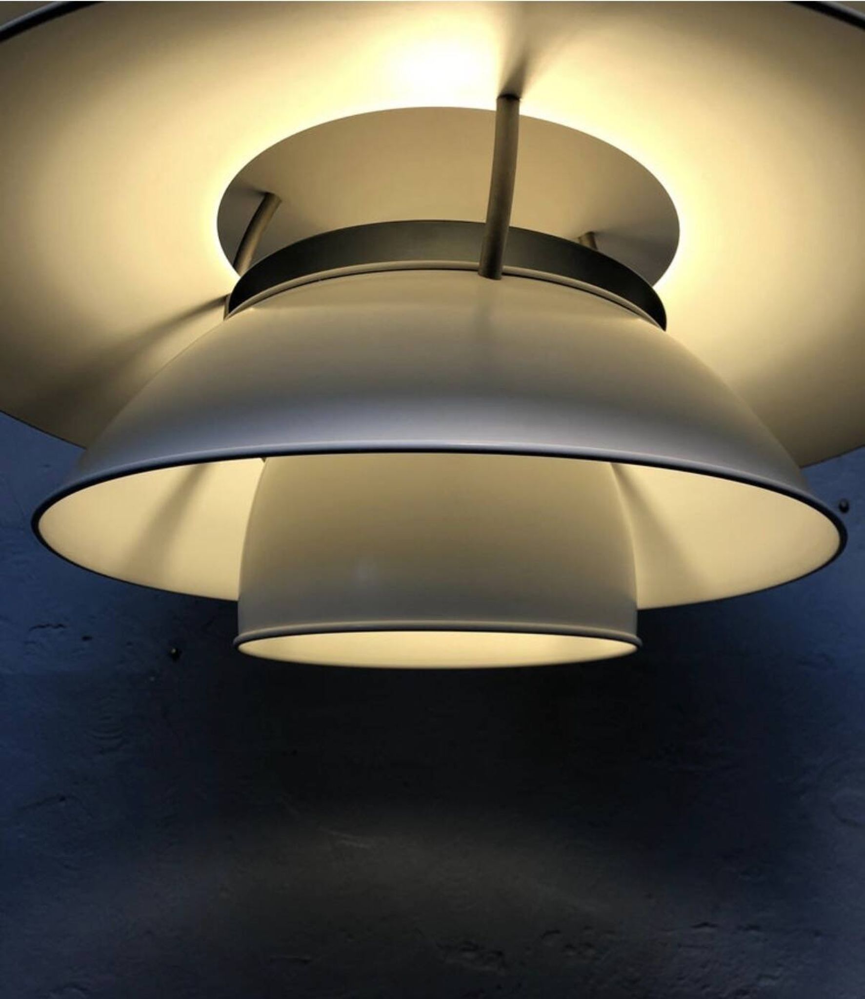 Iconic vintage large P. Henningsen PH6 1/2 - 6 Charlottenborg chandelier