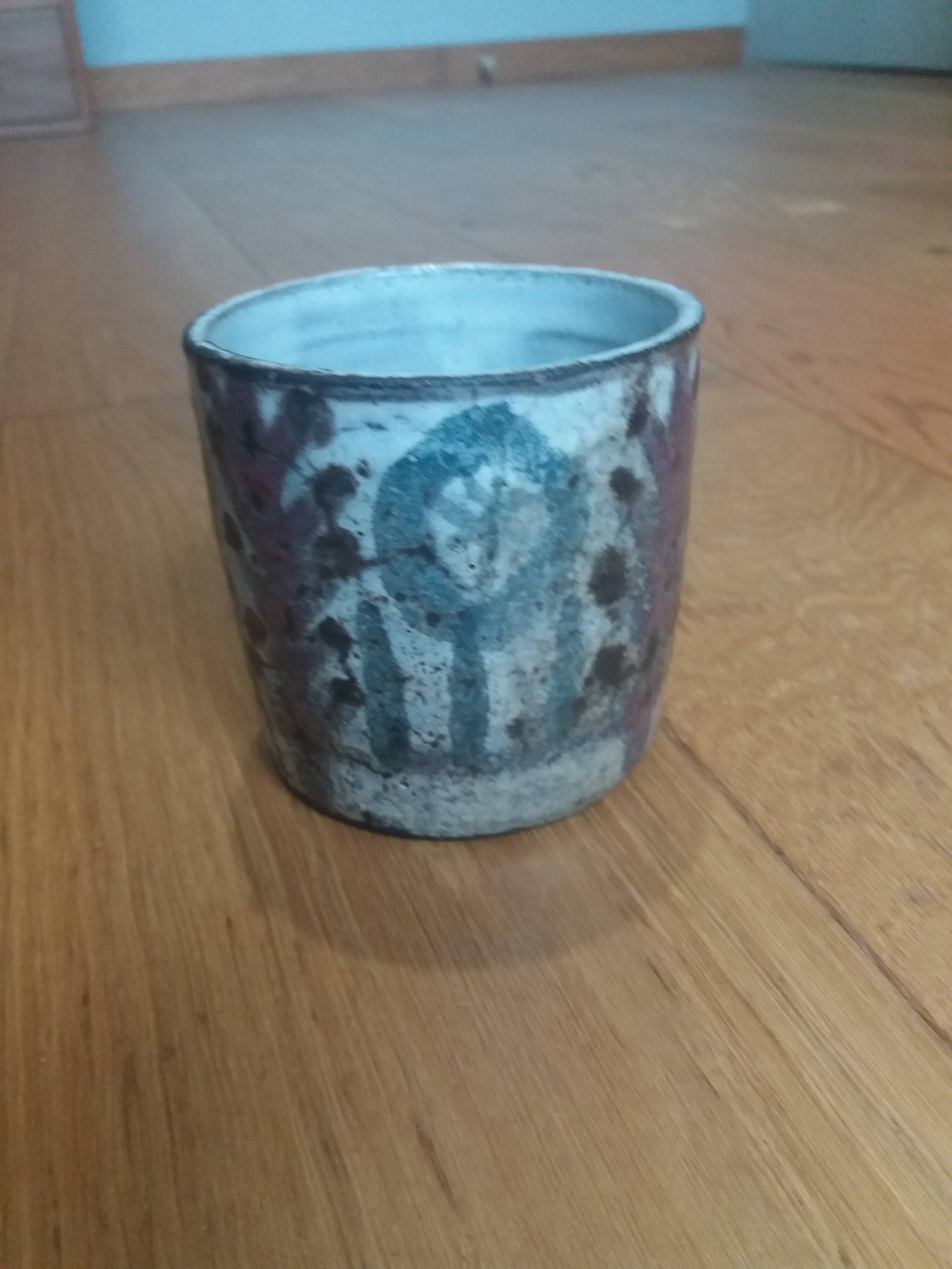 Mug cup Gustave Reynaud Le Murier Vallauris