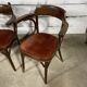 Lot de 3 fauteuils de bistrot
