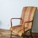 Fauteuil adulte en rotin vintage