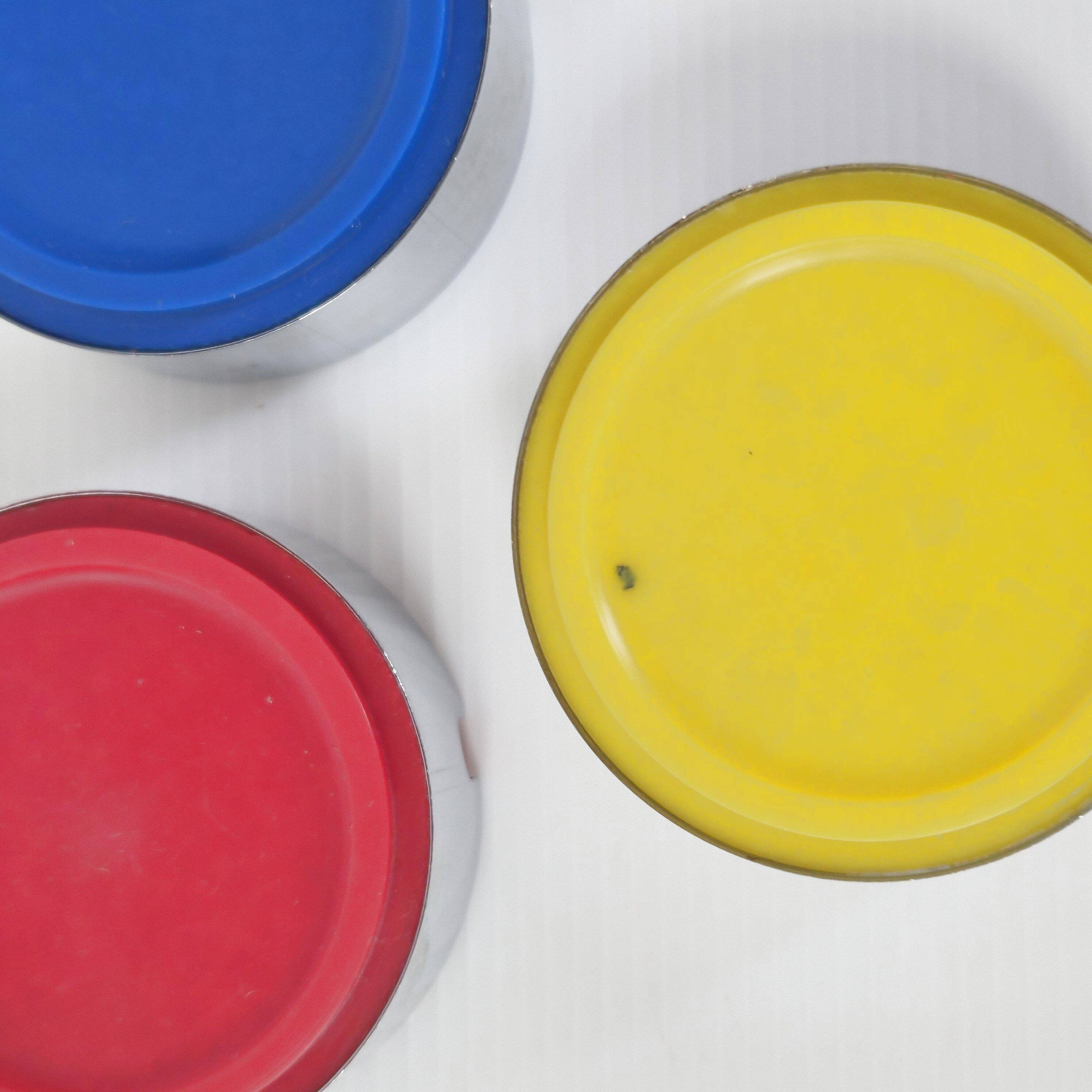 Set of 3 vintage ashtrays by Isamu Kenmochi 1970