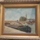 Tableau Péniche sur la Seine