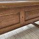 Solid walnut farmhouse castle table 1900 XXL