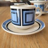4 vintage cups and saucers