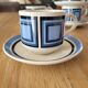 4 vintage cups and saucers