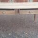 Farm table oak 2 drawers