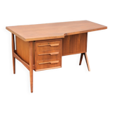 Exceptional Vintage Boomerang desk designed by Jacques Hauville 1960 p