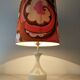 Glass lamp from the 60s/70s by Doria Leuchten