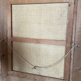 Tableau ancien, danse folklorique, A. Guillaud (1948)