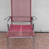 Reclining scoubidou chair