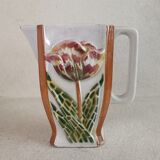Art nouveau iron pitcher