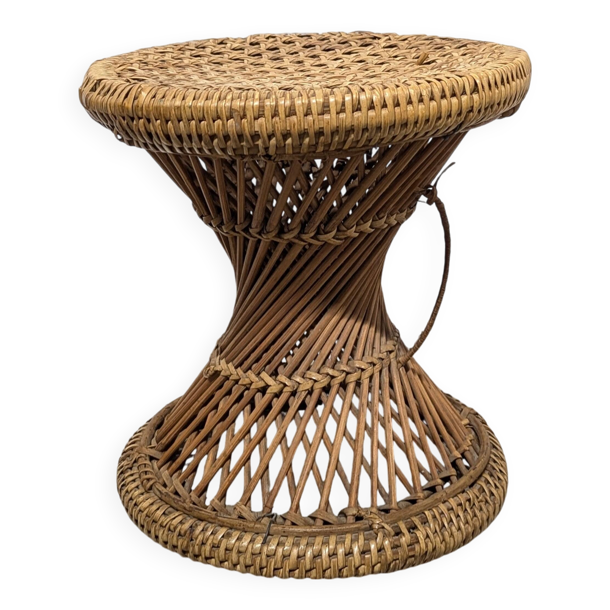 Tam Tam rattan stool