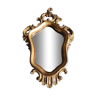 gilded wooden mirror