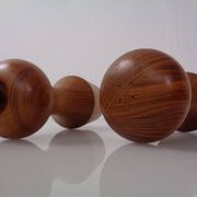 Mid-Century Teak Salt Shaker and Pepper Mill by Zassenhaus, 1960s, Set of 2