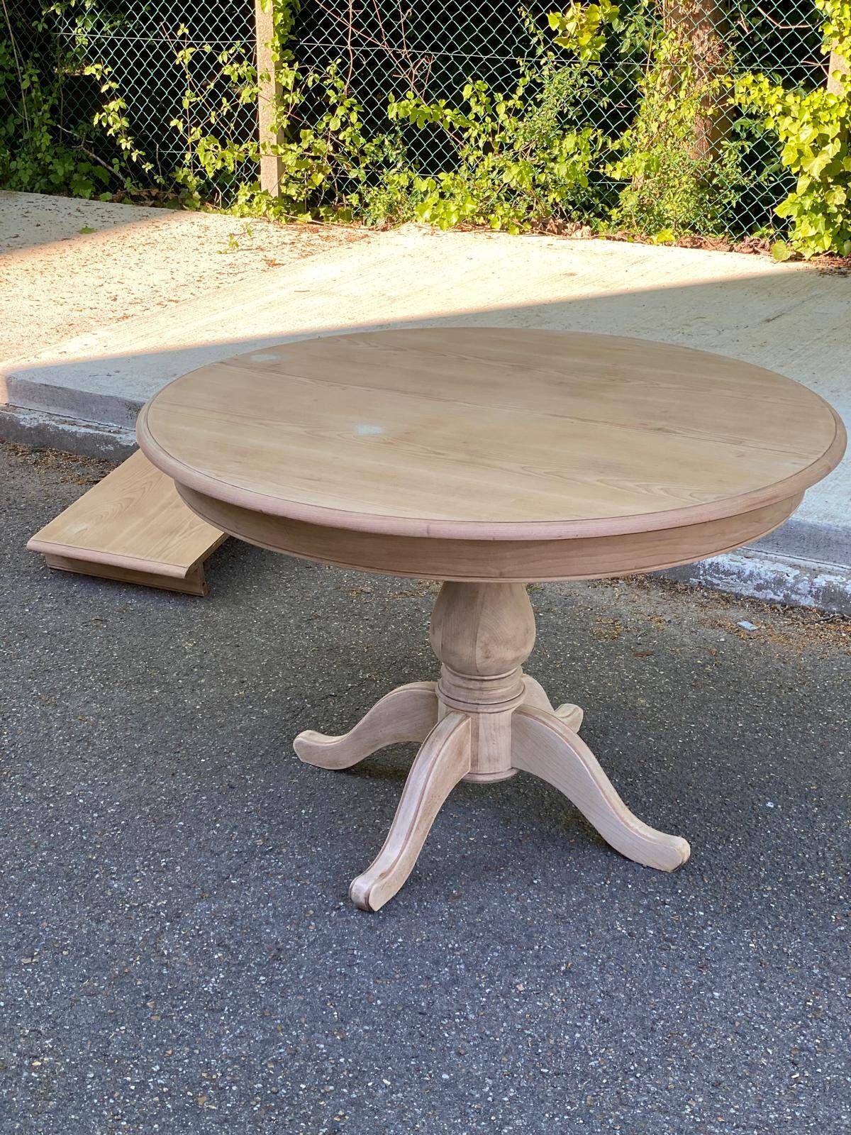Rainer Daumiller extendable round table for Hirtshals Sawaerk 1970 200cm