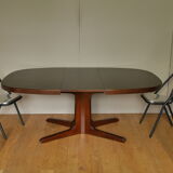 Oval table Baumann with 2 extensions