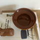 Vintage yellow seventies ceramic bowl
