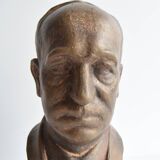 Doctor Edvard Beneš Ceramic Bust, circa 1950's