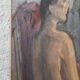 Nude painting ‘Nu’ by Louis Peyré, France, 1989