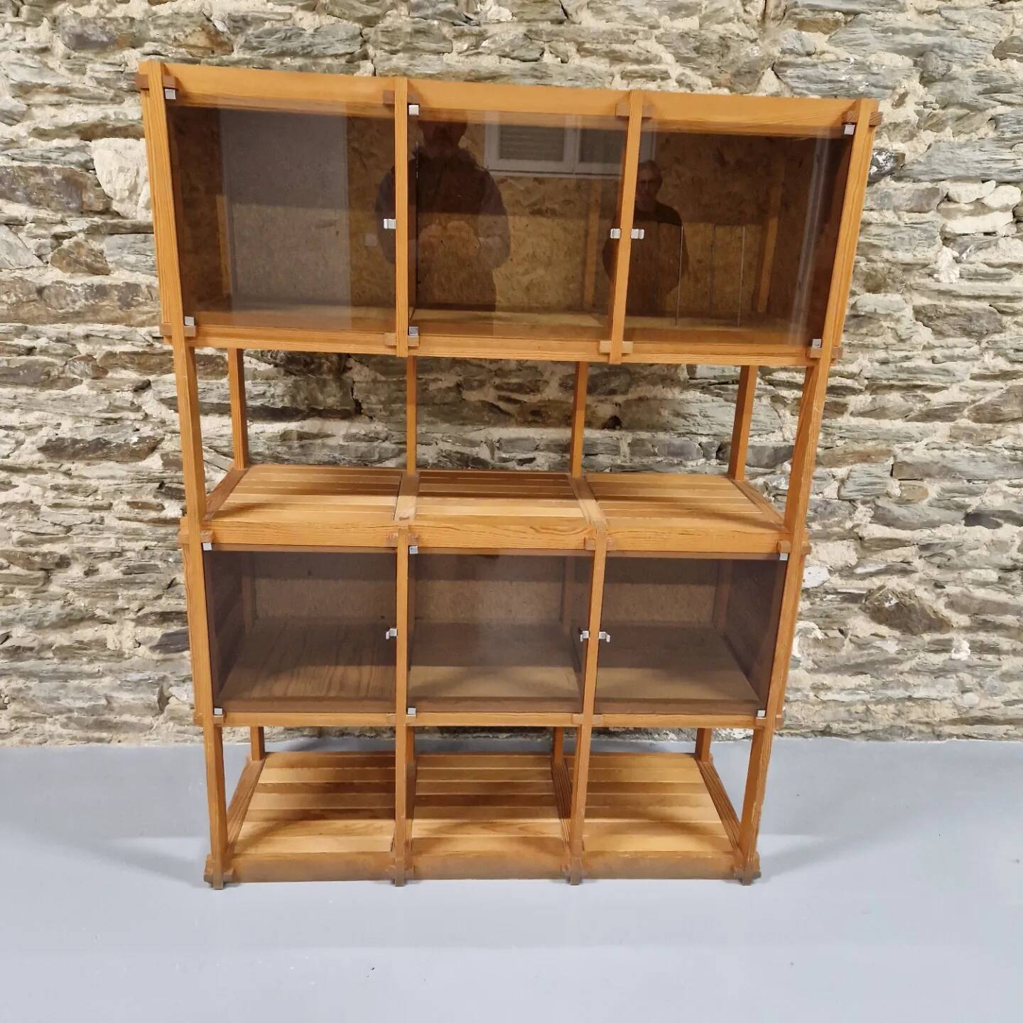 80s pine buffet in revival style