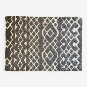 2 x 3 Ft - Hand knotted Kilim Wool Rug,ShaggyTraditional Kilim Indian,Handmade,Floor Mat,Rug/Carpet