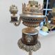 Lampadaire vintage laiton napoleon