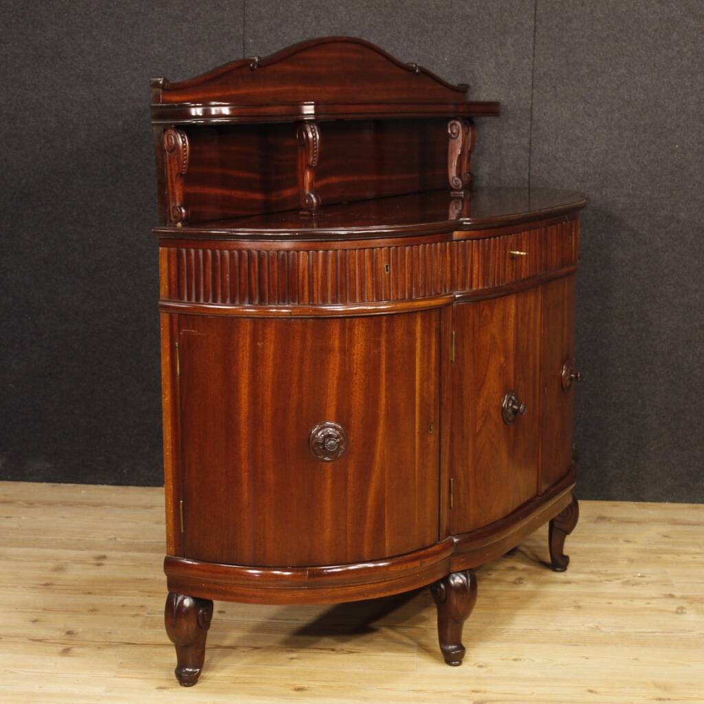 20th century French mahogany sideboard