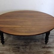 Table basse ovale en bois