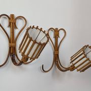 Appliques rotin Louis Sognot