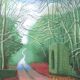 Lithograph by David Hockney, signed and numbered.
