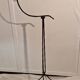 Twisted wrought iron floor lamp 1950 1960