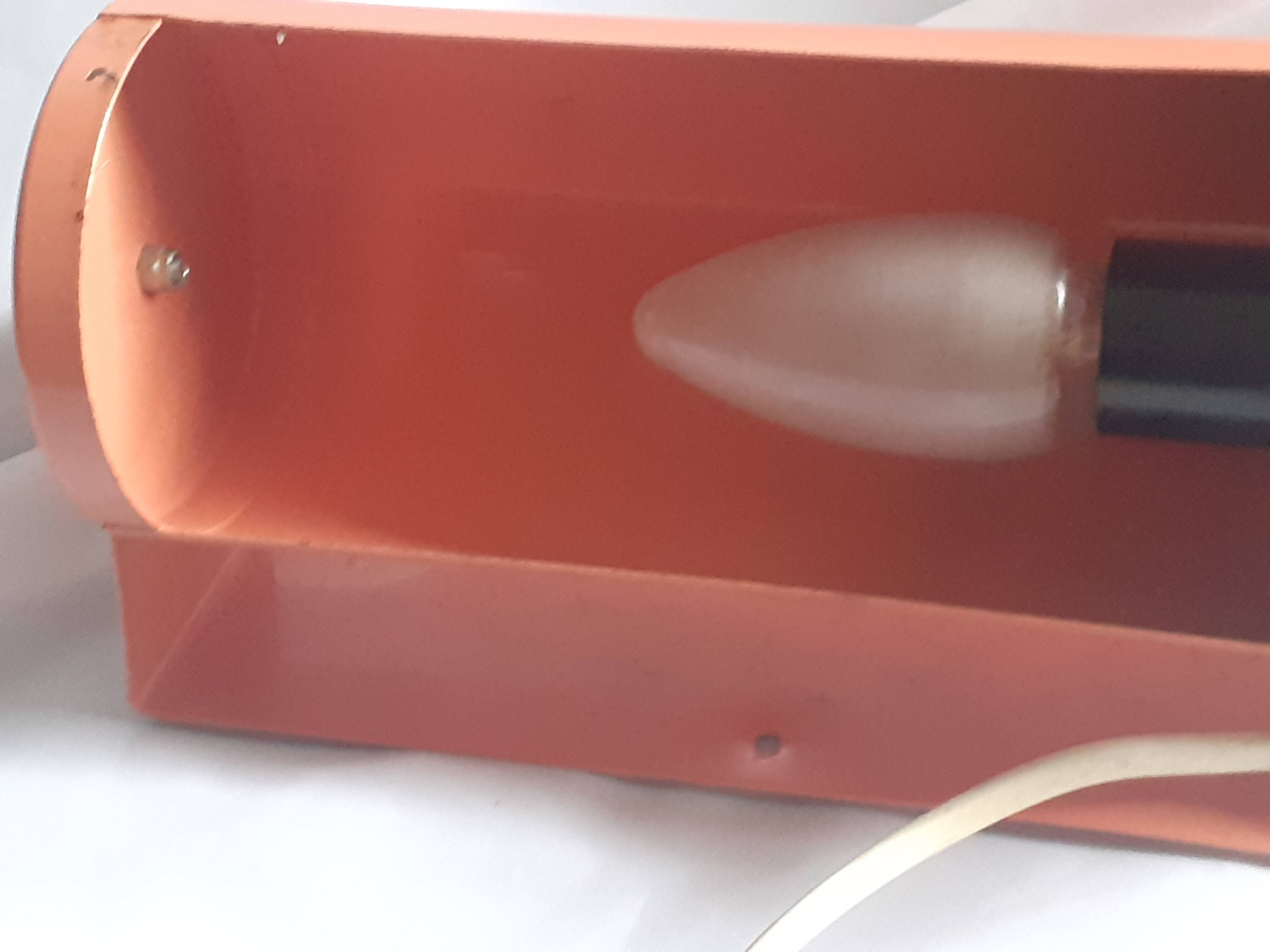 1980s Ikea wall light - Orange