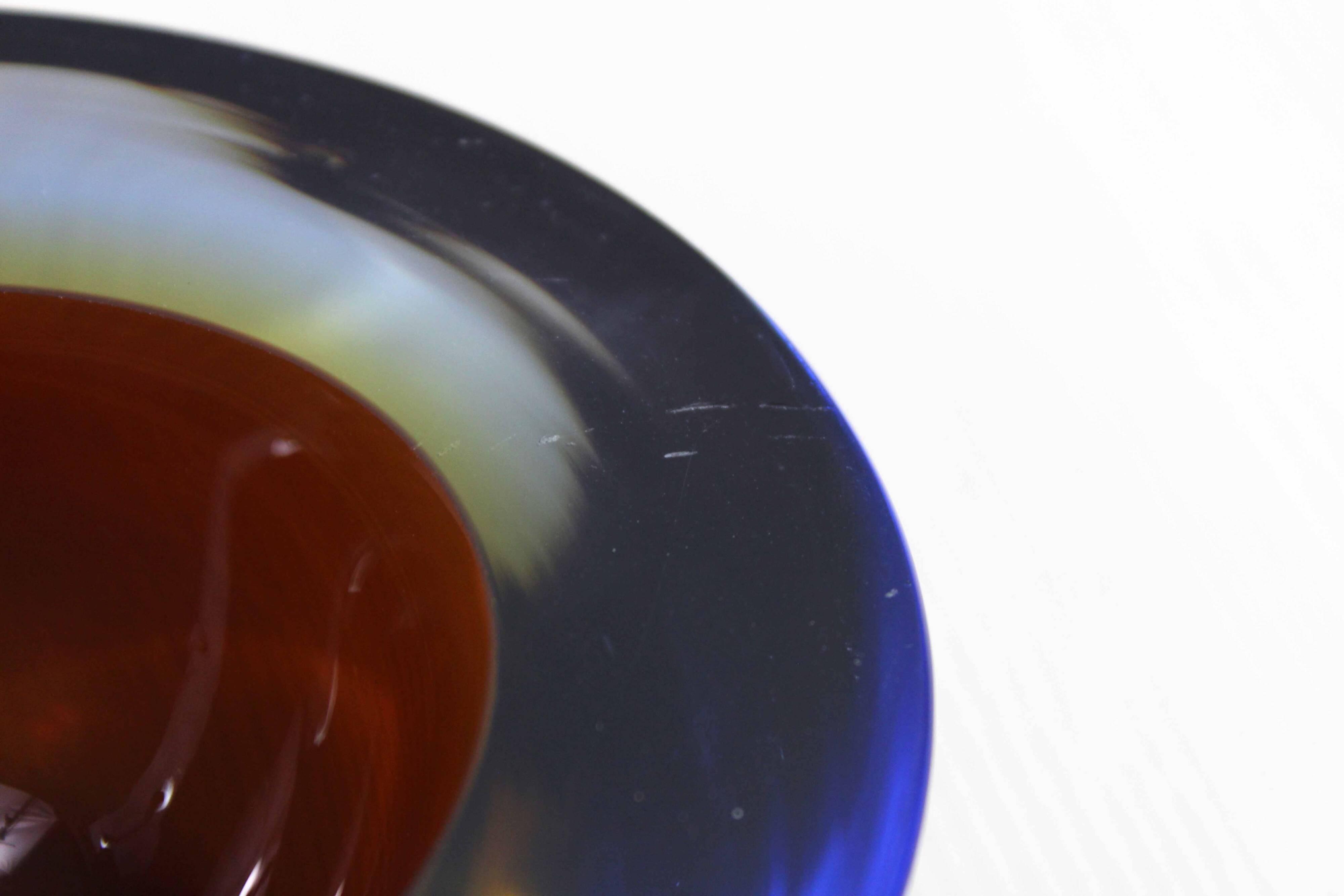 Murano glass ashtray