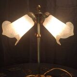 Art Nouveau lamp from Finland, tulips, art from France