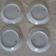 4 cups with saucer Limoges Haviland white torso