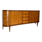 Art Deco Sideboard / Credenza, 1940s/1950s
