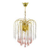 Chandelier designed by P. Venini, Italy, 1970s