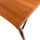 Danish design extendable dining table by Helge Vestergaard-Jensen for Søren Horn