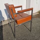 Skaï armchair from 1960, Baughman