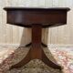 Bureau plat d de style Anglais en acajou