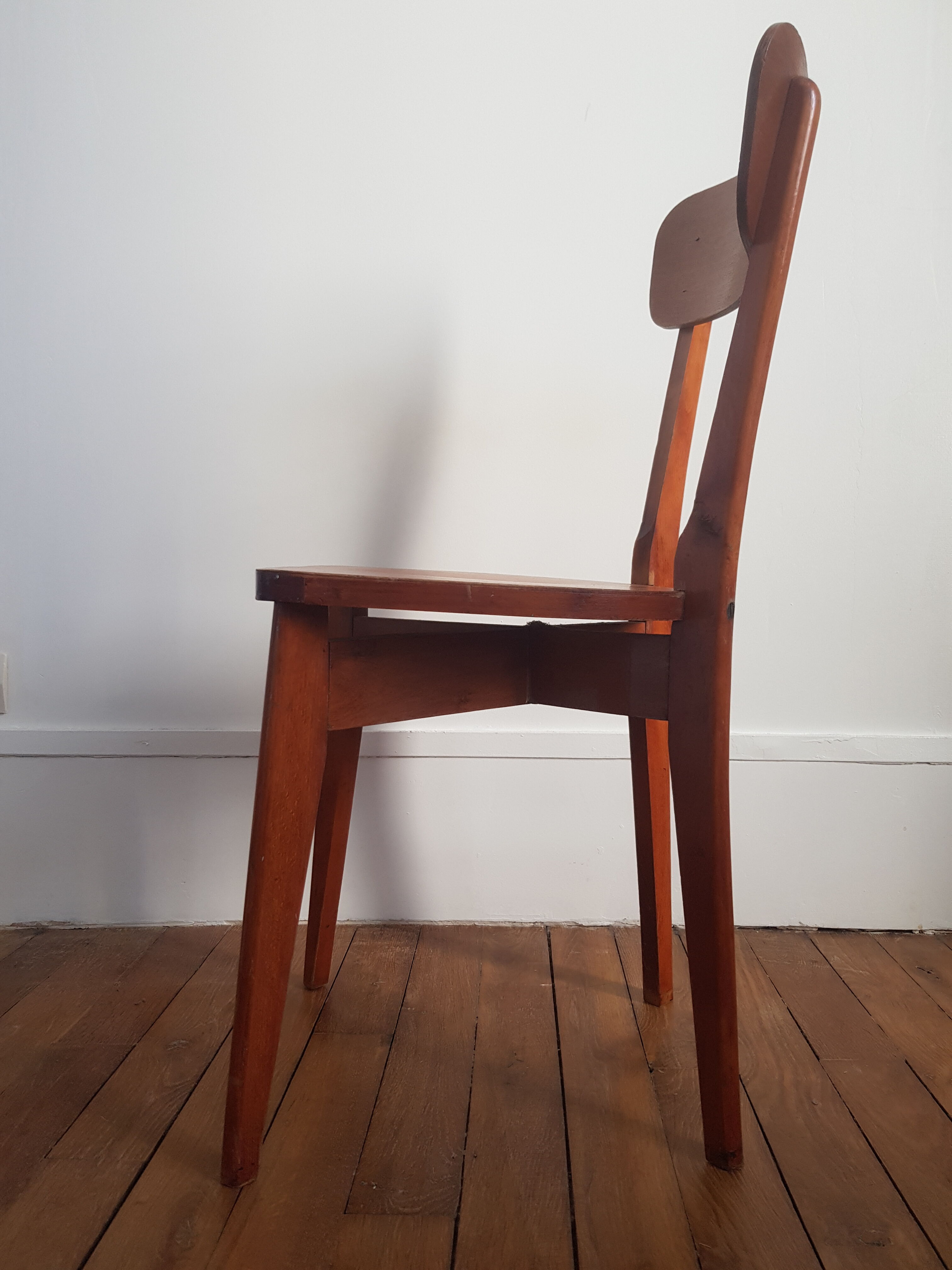 Wooden chair years 50