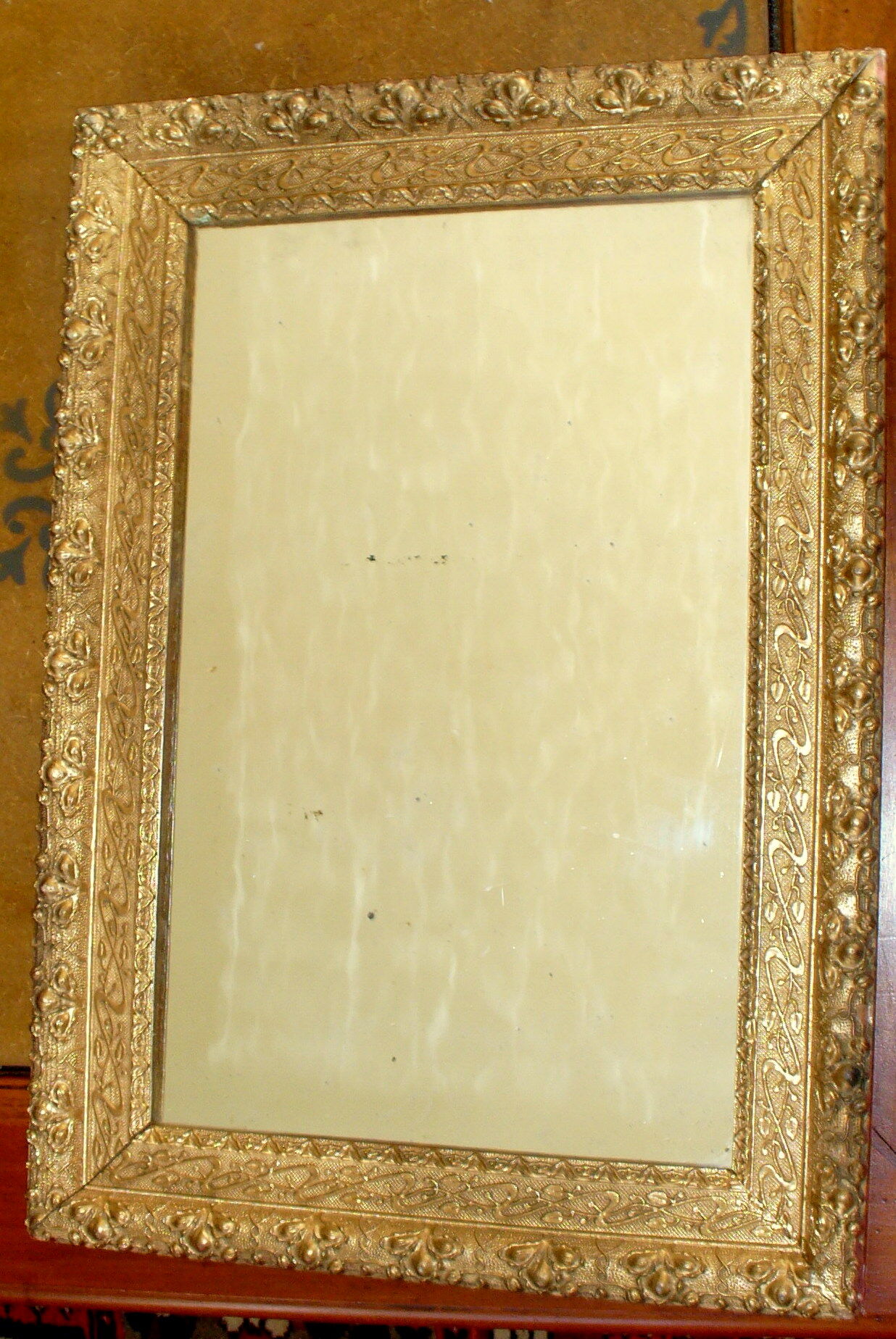 Mirror in mercury and its frame