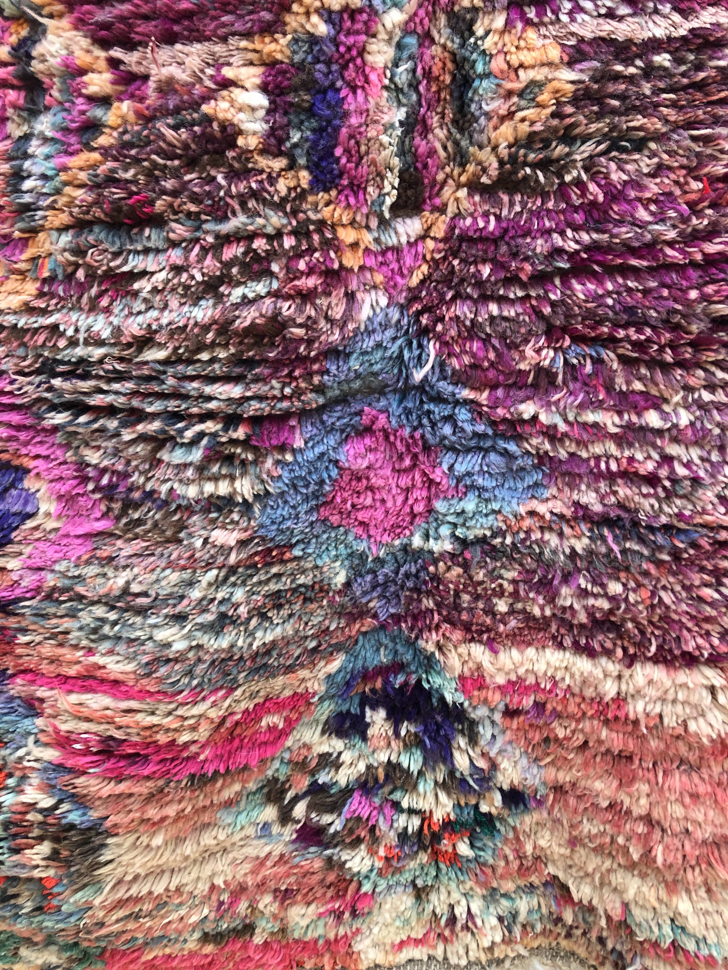 Berber carpet Boujaad 2.22x1.46m