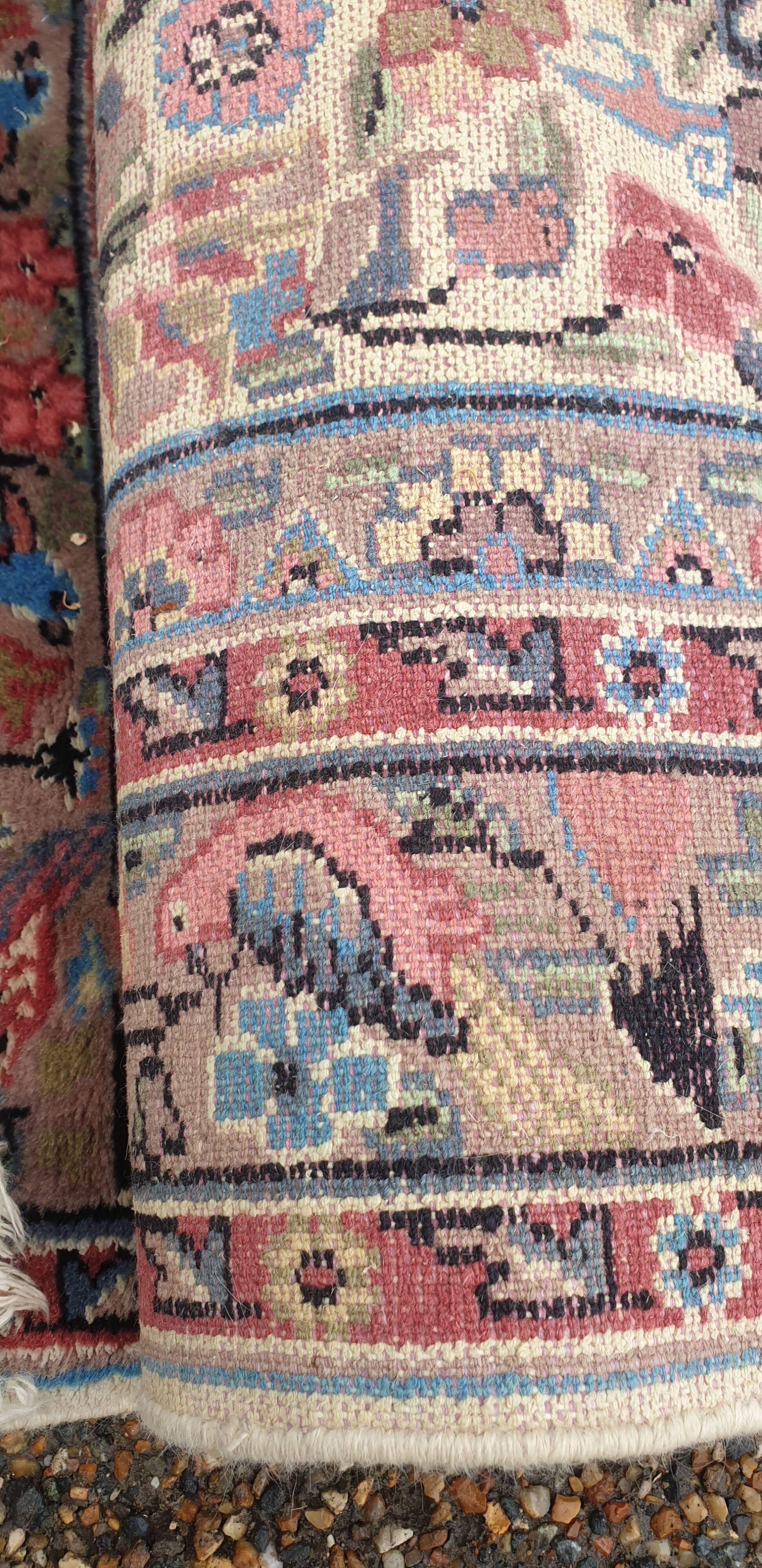 Tapis d'Orient laine de soie