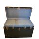 Old American travel trunk