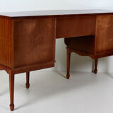 Cuban vintage buffet mahogany credence marquetry inlaid with beautiful quality